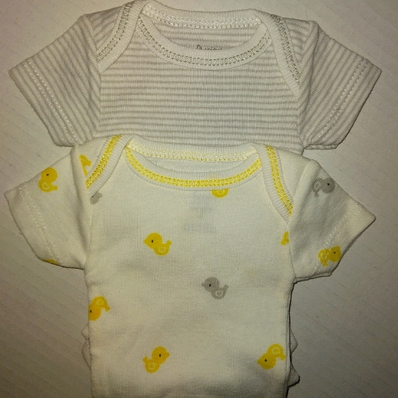 Brand New★Precious Firsts by Carter's★Preemie Girl/Boy 2 Pack Bodysuits★ - Picture 2 of 7